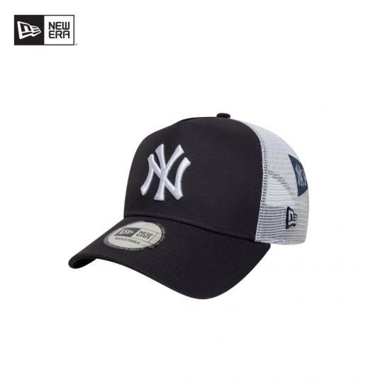 Gorra New Era 9Forty A-Frame Trucker Yankees MLB Multi Patch Navy | Modelo 60667553