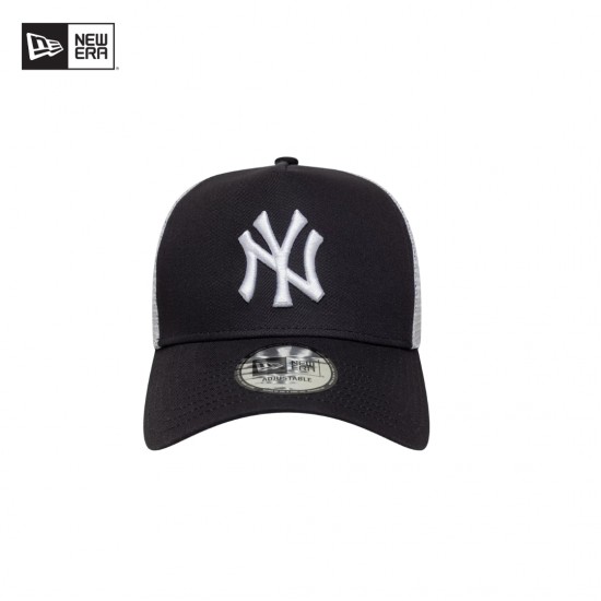 Gorra New Era 9Forty A-Frame Trucker Yankees MLB Multi Patch Navy | Modelo 60667553 Gorra New Era 9Forty A-Frame Trucker Yankees MLB Multi Patch Navy | Modelo 60667553