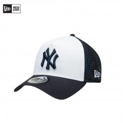 Gorra New Era 9Forty Yankees MLB Mesh Embroidery Blanca | Ajustable | Modelo 14538232