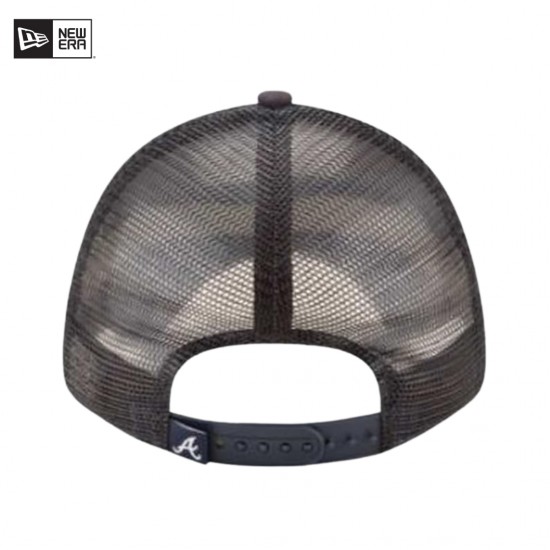 Gorra NEW ERA  Atlanta Braves MLB Trucker 9FORTY Azul Marino Ajustable 11591214 | New Era Oficial