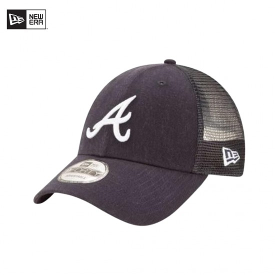 Gorra NEW ERA  Atlanta Braves MLB Trucker 9FORTY Azul Marino Ajustable 11591214 | New Era Oficial