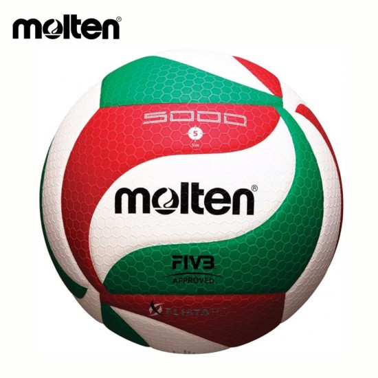 Balón de Voleibol Molten V5M5000 Oficial FIVB | Tamaño Profesional Balón de Voleibol Molten V5M5000 Oficial FIVB | Tamaño Profesional
