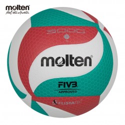Balón de Voleibol Molten V5M5000 Oficial FIVB | Tamaño Profesional