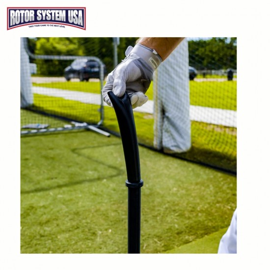 Tee de béisbol/sóftbol de alta resistencia Rotor System USA Power Series - Diseño de fibra de carbono - Portátil Tee de béisbol/sóftbol de alta resistencia Rotor System USA Power Series - Diseño de fibra de carbono - Portátil