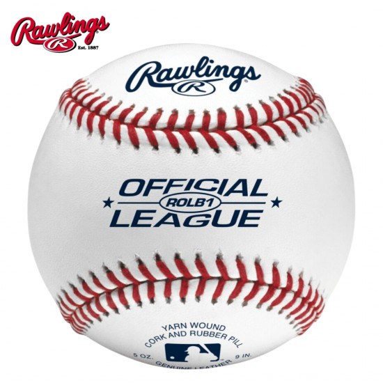 Pelotas de Béisbol Oficiales de Competición ROLB1 | Alta Durabilidad y Rendimiento