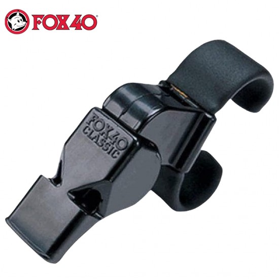 Fox 40 Silbato Negro para Árbitro y Entrenador | Adulto Unisex Fox 40 Silbato Negro para Árbitro y Entrenador | Adulto Unisex