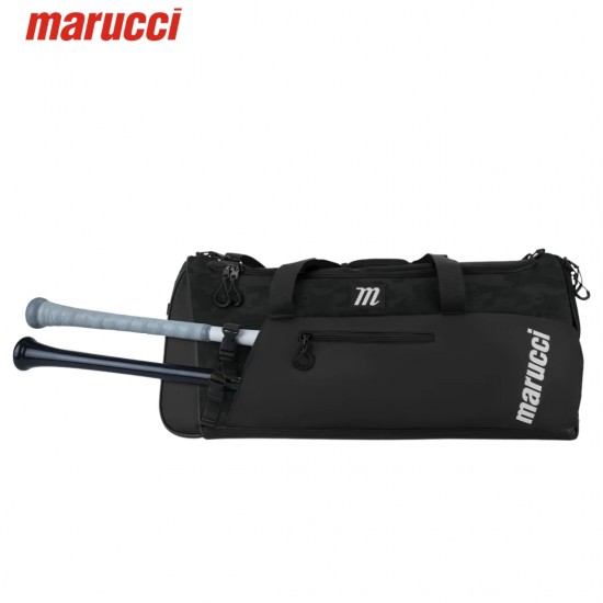 maleta de lona Marucci Pro Utility negra/camuflaje MB3PUDB | Espaciosa y resistente