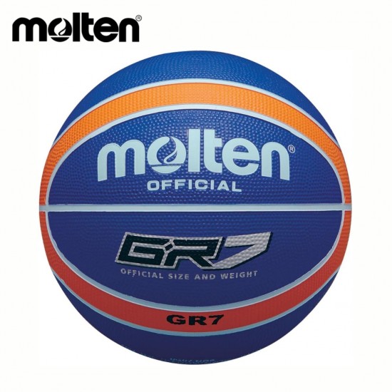 Balón de Baloncesto Molten BGR7 Tamaño 7 (29.5") | Goma Duradera Balón de Baloncesto Molten BGR7 Tamaño 7 (29.5") | Goma Duradera