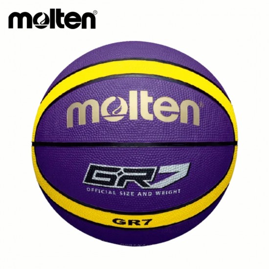 Balón de Baloncesto Molten BGR7 Tamaño 7 (29.5") | Goma Duradera Balón de Baloncesto Molten BGR7 Tamaño 7 (29.5") | Goma Duradera