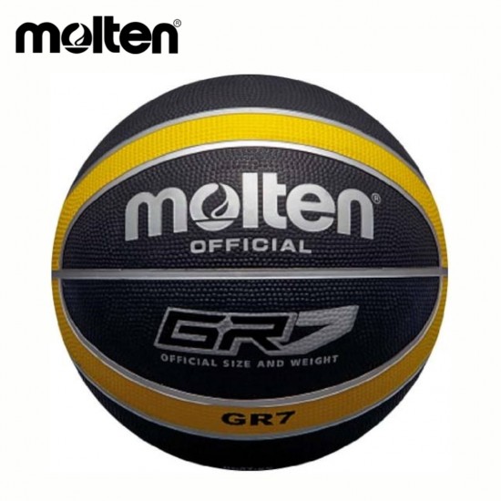 Balón de Baloncesto Molten BGR7 Tamaño 7 (29.5") | Goma Duradera Balón de Baloncesto Molten BGR7 Tamaño 7 (29.5") | Goma Duradera
