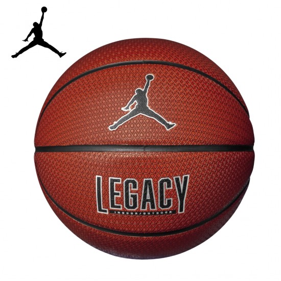 Jordan Legacy 2.0 8P Deflated – Balón de Baloncesto Talla 7 Indoor / Outdoor