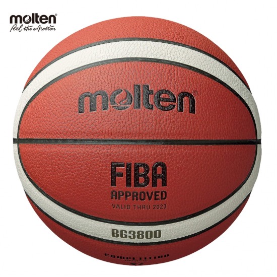 Balón de Basketbol Molten BG3800 | Balón Oficial Indoor/Outdoor