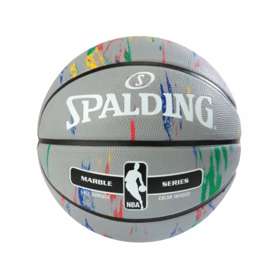 Balón Basketbol Spalding Size 7 Marble Series Color Infused