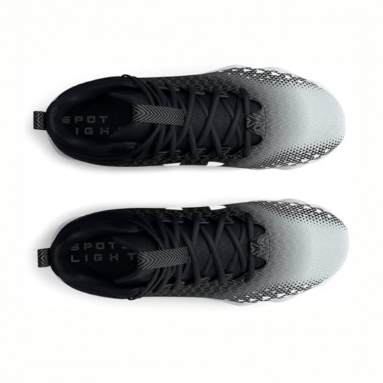 zapato de beisbol UNDE UA Foco Fr under armour - 3026339-001 Negro-Blanco-Plateado Metálico, Negro/Blanco/Plateado MetálicoI TACOS DE BASEBALL zapato de beisbol UNDE UA Foco Fr under armour - 3026339-001 Negro-Blanco-Plateado Metálico, Negro/Blanco/Plateado MetálicoI TACOS DE BASEBALL