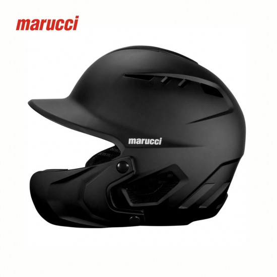 Casco de Bateo MARUCCI DURAVENT con Protector de Mandíbula Negro MBHDVJG-BK- Casco de Bateo MARUCCI DURAVENT con Protector de Mandíbula Negro MBHDVJG-BK-