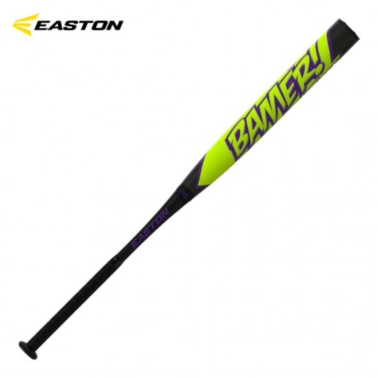 Bate de sóftbol de lanzamiento lento Easton Bamer Fire Flex de 12" (2 piezas), balanceado, USSSA SP23BMB