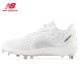 Zapato de Beisbol Spikes Metal New Balance FuelCell L4040 v7 I BLANCO 