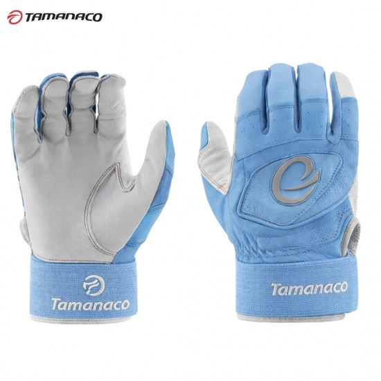 Guante de Bateo Tamanaco con Straps GTA22CB Agarre y Ajuste Profesional CELESTE