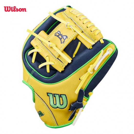 Guante de beisbol  Wilson Youth Savannah Bananas wbw10419211 I Guante de Béisbol Juvenil Oficial