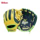 Guante de beisbol  Wilson Youth Savannah Bananas wbw10419211 I Guante de Béisbol Juvenil Oficial