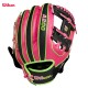 Guante DE BEISBOL Wilson A200 EZ Party Animals 10” Infantil | Guante de Béisbol para Niños 