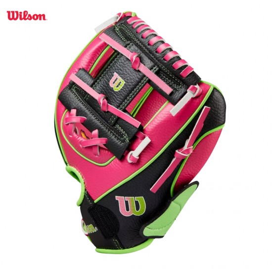 Guante DE BEISBOL Wilson A200 EZ Party Animals 10” Infantil | Guante de Béisbol para Niños 