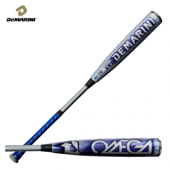 BATE DE BEISBOL  | DeMarini Omega 2027 BBCOR (-3) Bate de Béisbol Híbrido Aleación + Compuesto | WBD2702010