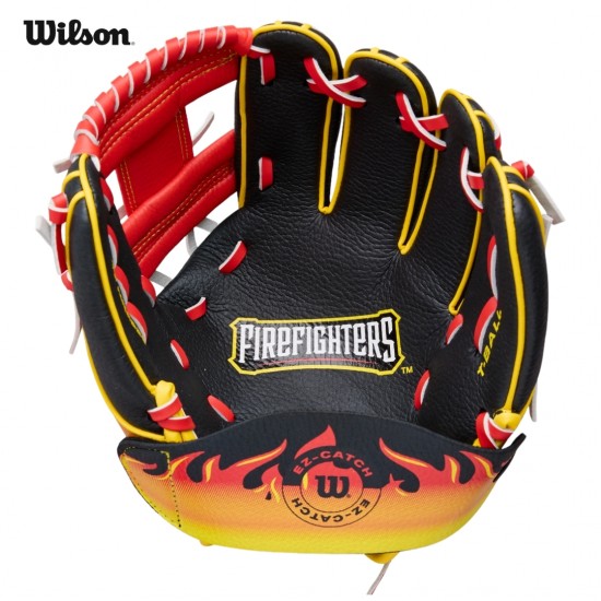 GUANTE DE BEISBOL  Wilson A200® EZ Catch™ Firefighters™ 10" TEE BALL  2026 | WBW10430210