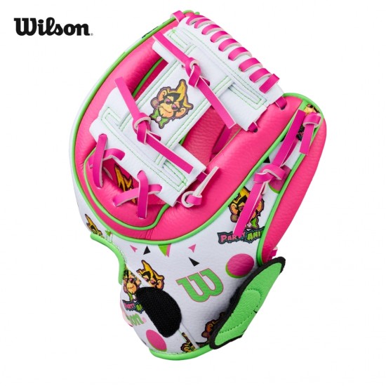 GUANTE DE BEISBOL  Wilson A200® EZ Catch™ Party Animals™ 10" Guante de Béisbol para T-Ball Juvenil 2026 I WBW10426210