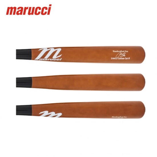 Bate de béisbol de madera Marucci Francisco Lindor Pro Exclusive, modelo LINDY12, 2024, MVE4LINDY12, color negro/miel Bate de béisbol de madera Marucci Francisco Lindor Pro Exclusive, modelo LINDY12, 2024, MVE4LINDY12, color negro/miel