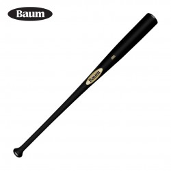 Bate de béisbol Baum Bat Gold Stock Pro de madera de arce acampanada I BBMFGSTKPRO-BK