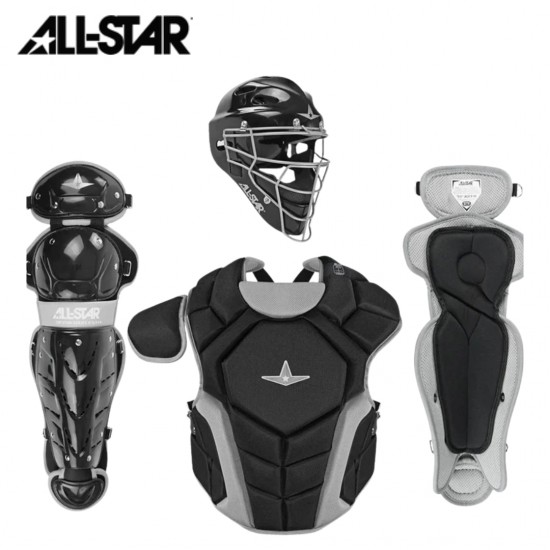 Juego de Receptor All-Star Top Star CKCC-TS-1216-BK | Protección Juvenil Béisbol 12-16 años Juego de Receptor All-Star Top Star CKCC-TS-1216-BK | Protección Juvenil Béisbol 12-16 años