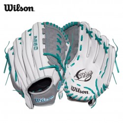 Guante Wilson A500 Siren 12" A05RF2412 | Blanco/Gris/Verde Azulado