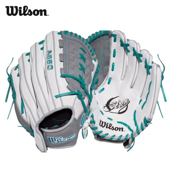 Guante Wilson A500 Siren 12" A05RF2412 | Blanco/Gris/Verde Azulado Guante Wilson A500 Siren 12" A05RF2412 | Blanco/Gris/Verde Azulado