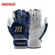 Guantes de bateo MARUCCI MBGGXR-NB-A I para adultos, azul marino, AS Guantes de bateo MARUCCI MBGGXR-NB-A I para adultos, azul marino, AS