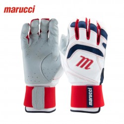 Guantes de Bateo Marucci GXR MBGGXR - Calidad Profesional | ADULTO TRICOLOR 