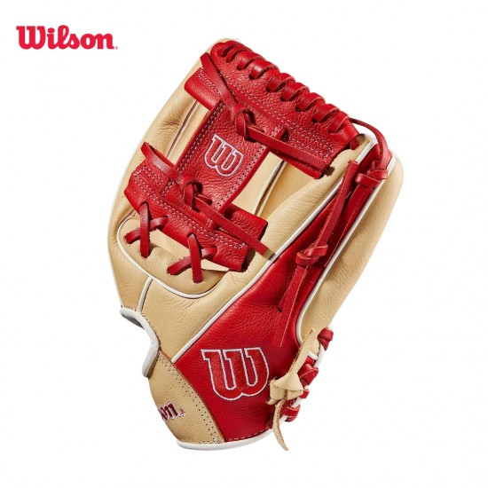 Guante de béisbol Wilson A500 de 11" wbw10089911 I I. guante de infield juvenil