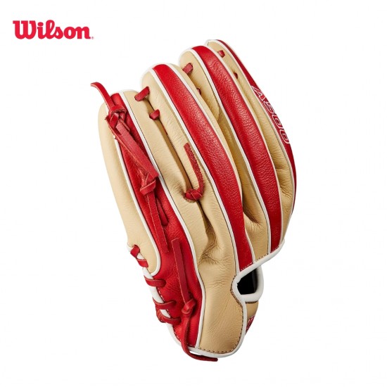 Guante de béisbol Wilson A500 de 11" wbw10089911 I I. guante de infield juvenil