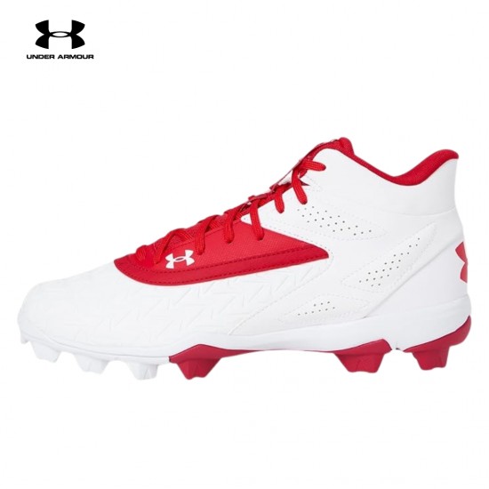 ZAPATOS de Béisbol Under Armour Leadoff Mid RM Jr III 3027454-600 I Junior ZAPATOS de Béisbol Under Armour Leadoff Mid RM Jr III 3027454-600 I Junior