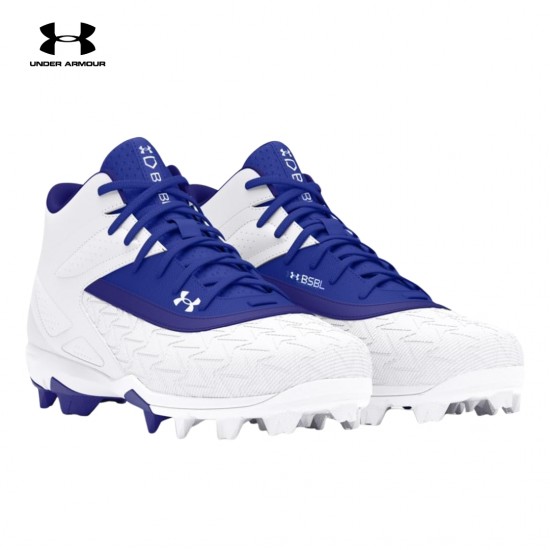 ZAPATO DE BEISBOL PARA HOMBRE Under Armour Leadoff Mid 3.0 – 3027446-400| Tracción y Comodidad ZAPATO DE BEISBOL PARA HOMBRE Under Armour Leadoff Mid 3.0 – 3027446-400| Tracción y Comodidad