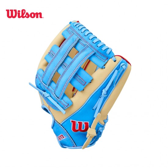  Guante de béisbol juvenil Wilson A450 de 12 pulgadas WBW10398212 I Guante de Béisbol Juvenil Ligero y Duradero