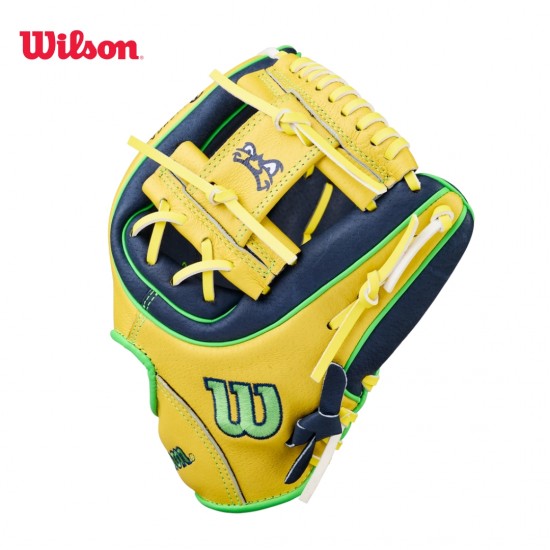 Guante de beisbol  Wilson Youth Savannah Bananas wbw10419211 I Guante de Béisbol Juvenil Oficial