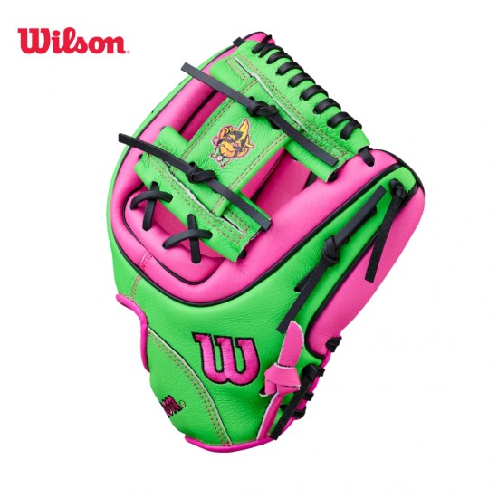 Guante de béisbol Wilson Party Animals de 11 pulgadas para jóvenes WBW10419411 I  Guante Juvenil de Béisbol