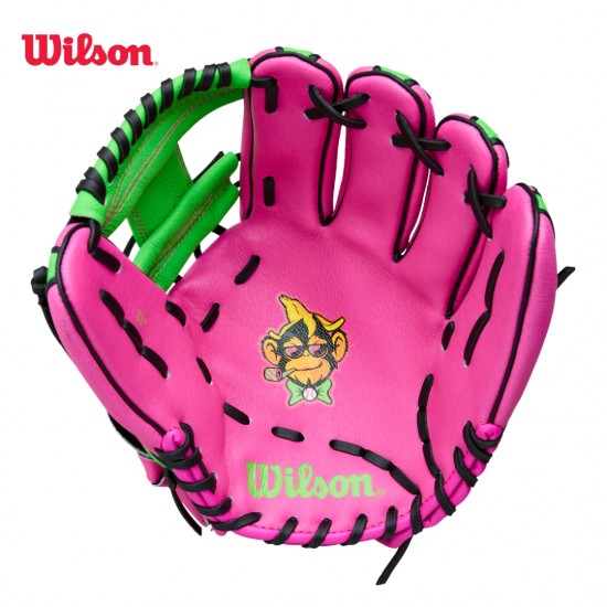 Guante de béisbol Wilson Party Animals de 11 pulgadas para jóvenes WBW10419411 I  Guante Juvenil de Béisbol