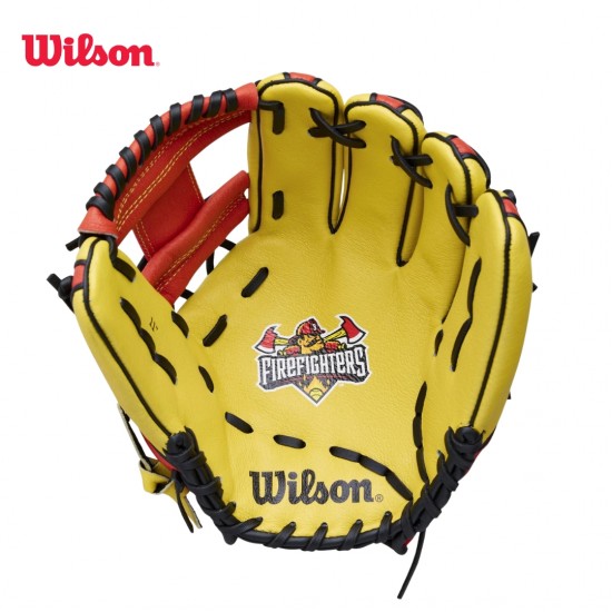 Guante de béisbol juvenil Wilson 2026 A450 bombarderos 11 pulgadas I Guante de Béisbol Ligero y Flexible