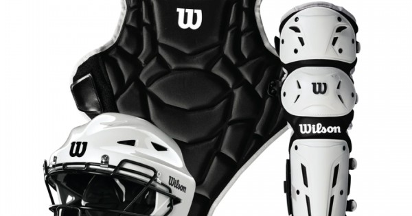 Set De Protection Catcher Baseball Wilson EZ Gear 2.0 - Jeune, Noir