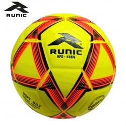 Bola de Futsal Runic #4 Neon YW | Alta Visibilidad y Rebote Bajo