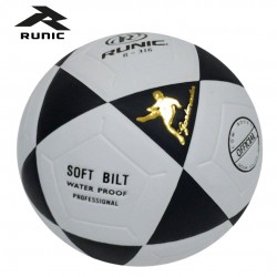 Bola de Futsal Runic WT/BK | Rebote Bajo Talla 3