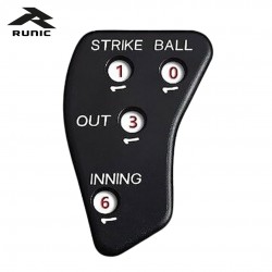 Contador de Béisbol con 4 Ruedas RUNIC RUK27 | Árbitro y Anotador Outs & Innings Profesional