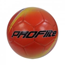 Balón Futsal #4 Color Naranja con lineas amarillas Proflite 